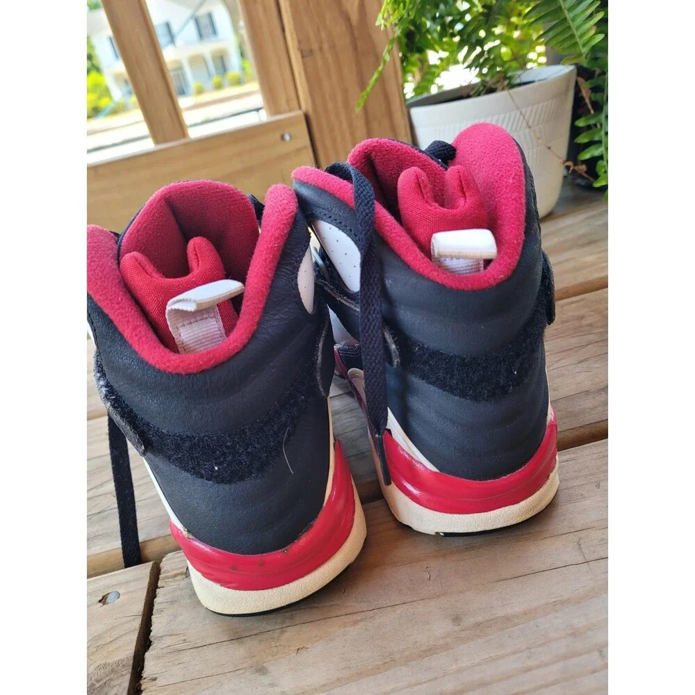 NEW Nike Air Jordan 8 Retro Mid Paprika University Red DO8731-601 GS Sz 6.5